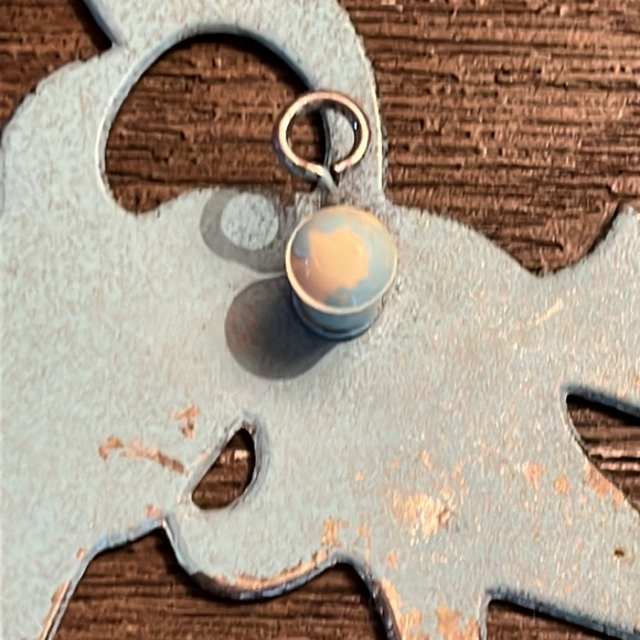 Vintage LEONARD SILVERPLATE Trivet Strawberry Shaped Silverplate wHanger Hook - Picture 6 of 9